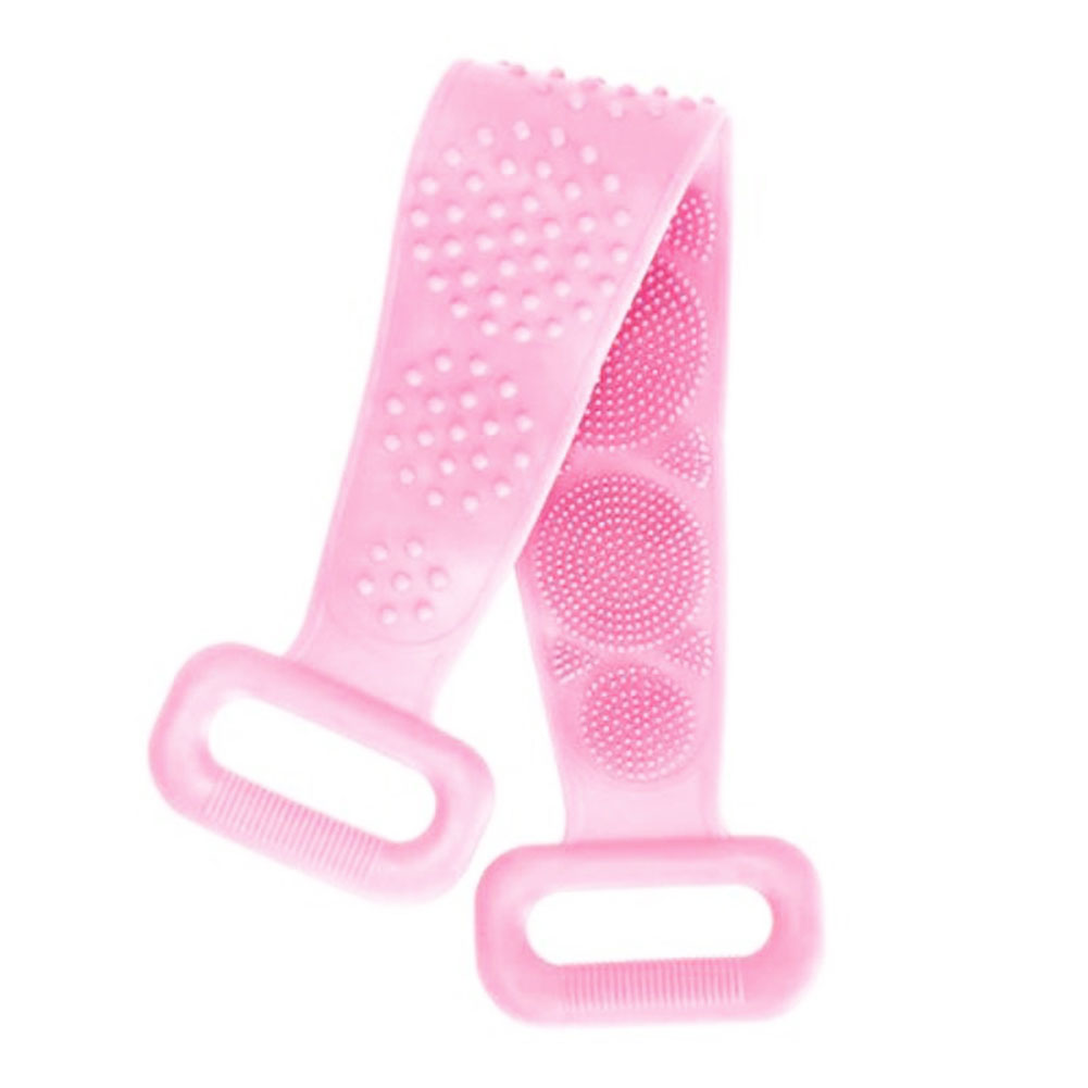 Bathing Exfoliating Foam Silicone Back Scrub Belt